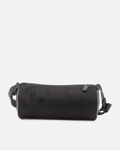 Adidas Rhinestones Fake Suede Mini Duffel Bag Black