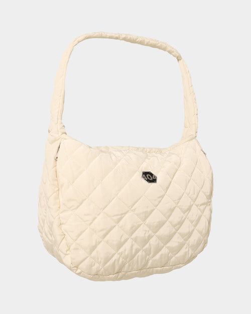 404 Quilted Side Bag Off White