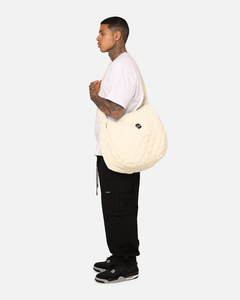 404 Quilted Side Bag Off White