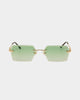 Belvoir & Co Kennedy Sunglasses Green/Gold