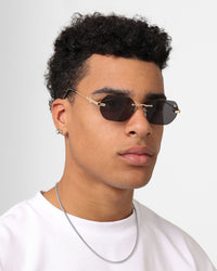 Belvoir & Co Willow Sunglasses Black/Gold