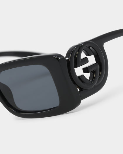 Gucci GG1325S001 Sunglasses Black/Green