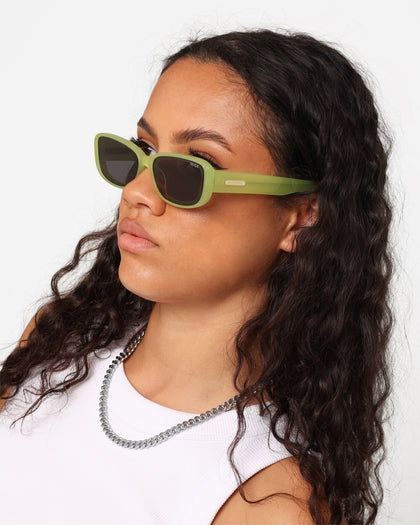 Nuqe Jean Sunglasses Lime/Black