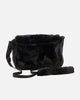 Nike Sportswear Futura 365 Faux Fur Crossbody Bag Black/Black/White