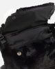 Nike Sportswear Futura 365 Faux Fur Crossbody Bag Black/Black/White