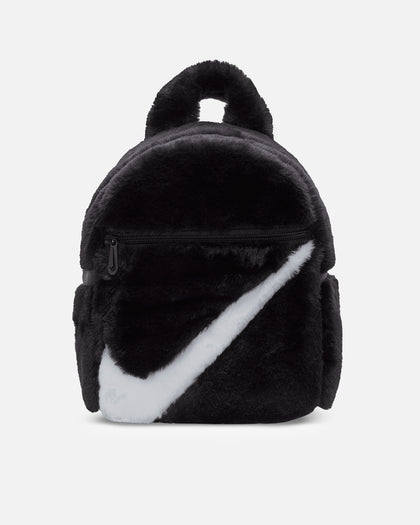 Nike Sportswear Futura 365 Faux Fur Mini Backpack (6L) Black  display picture 2