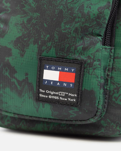 Tommy Jeans Boyhood Print Reporter Bag Court Green Print