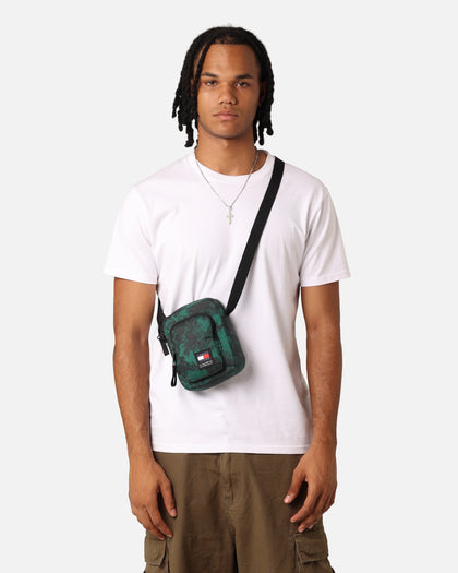 Tommy Jeans Boyhood Print Reporter Bag Court Green Print