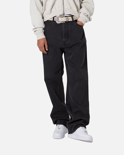 MNML Metal Studded Belt Cream