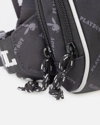 Playboy Bunny Crossbody Bag Black/White
