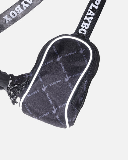 Playboy Bunny Crossbody Bag Black/White