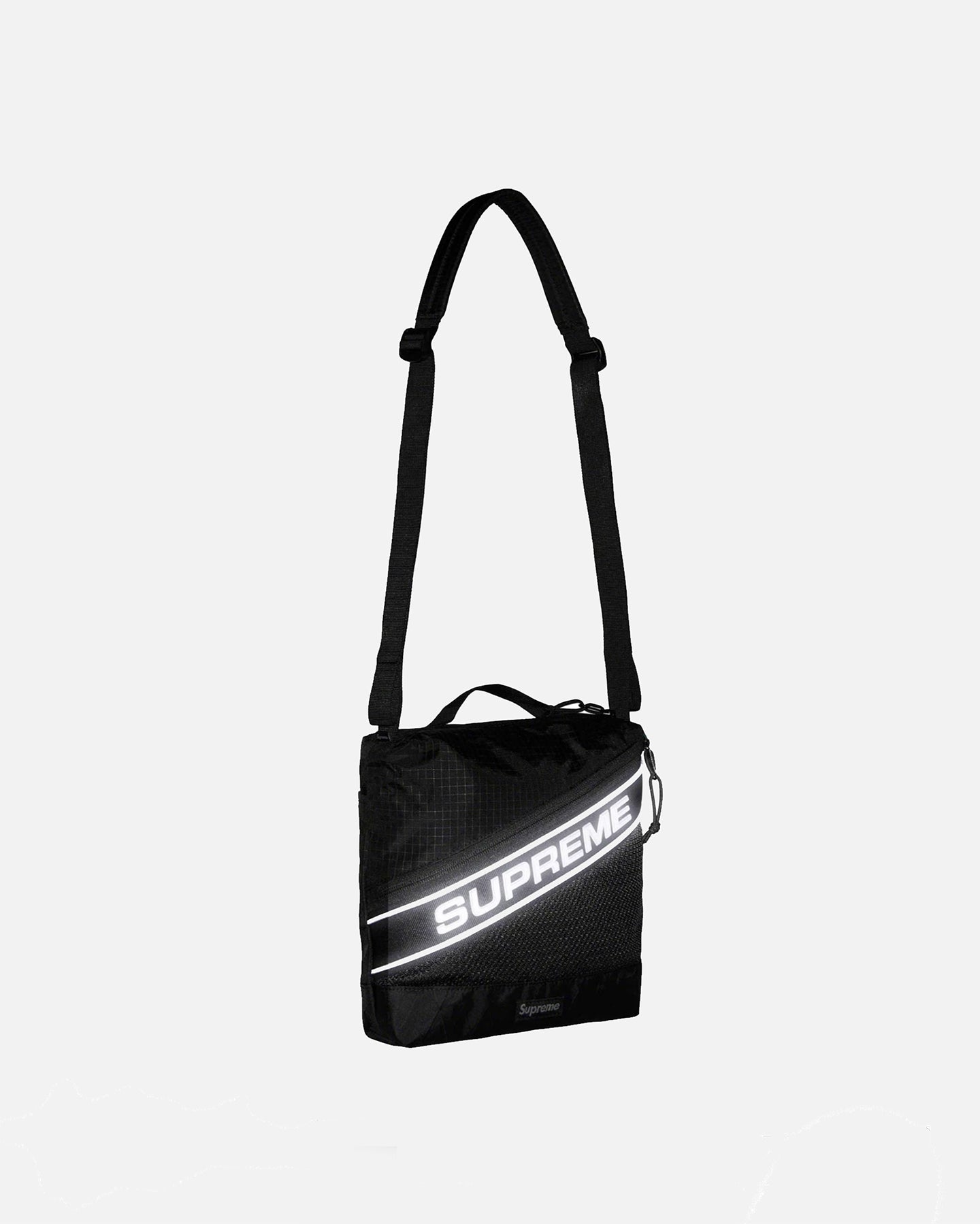 Supreme Logo Shoulder Bag Black | Culture Kings