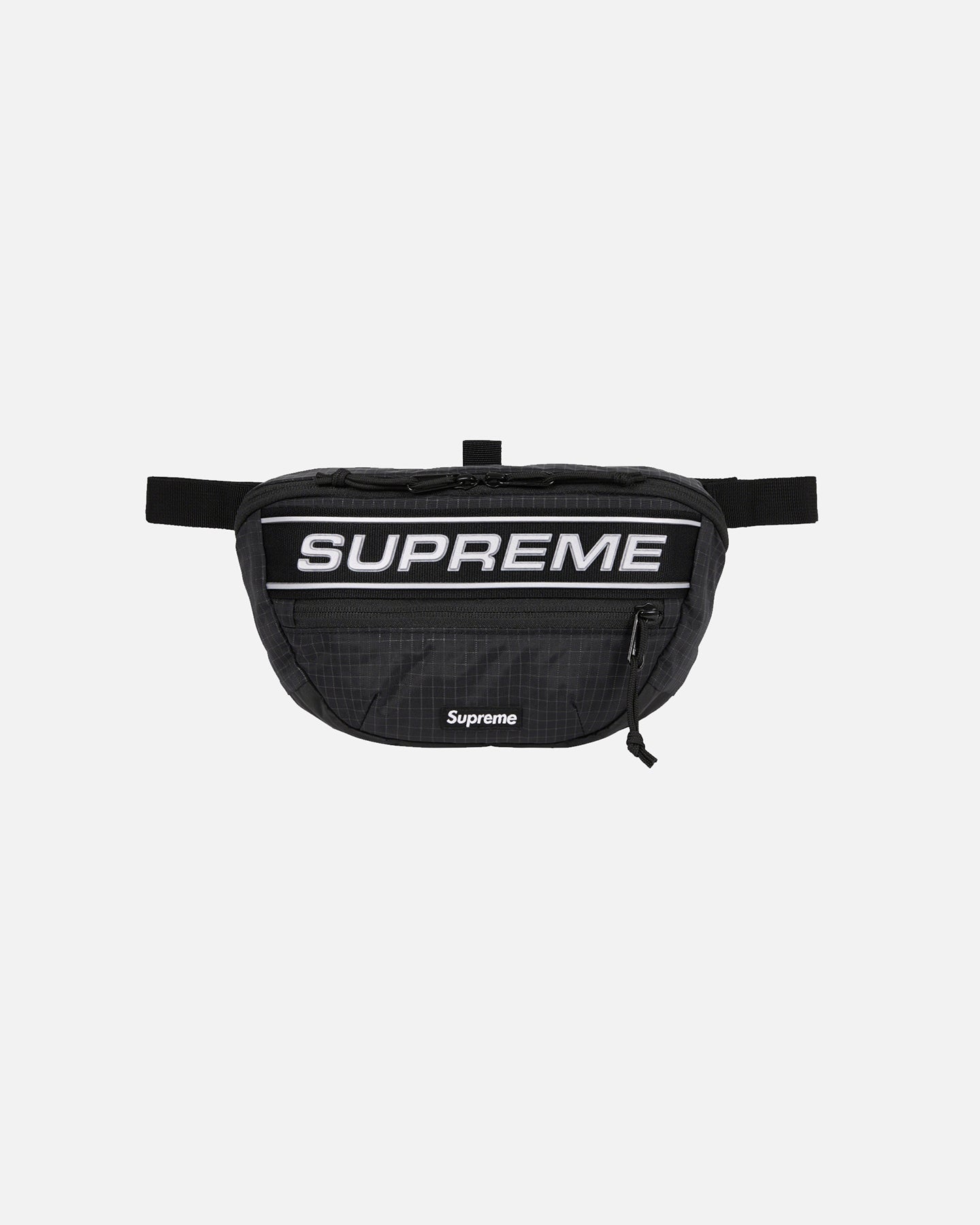 Supreme Logo Waist Bag Black | Culture Kings