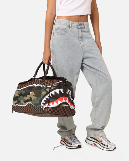 Sprayground Tear It Up Camo Duffle Bag Multi