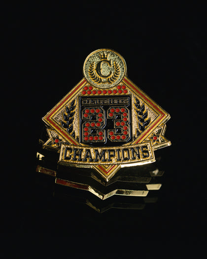 Pin Pals X Culture Kings Champions Pin Gold/Black/Red