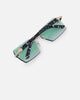 Belvoir & Co X Culture Kings Kennedy Sunglasses Green/Gold/Black