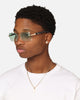 Belvoir & Co X Culture Kings Kennedy Sunglasses Green/Gold/Black