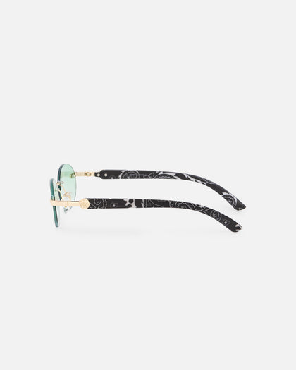 Belvoir & Co X Culture Kings Sancho Sunglasses Green/Gold/Black