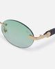 Belvoir & Co X Culture Kings Sancho Sunglasses Green/Gold/Black
