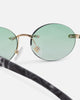 Belvoir & Co X Culture Kings Sancho Sunglasses Green/Gold/Black
