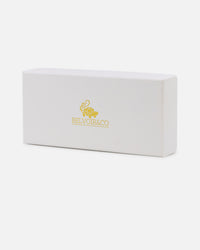 Belvoir & Co Diamond Cut Hampton Sunglasses Black/Gold