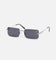 Belvoir & Co Diamond Cut Hampton Sunglasses Black/Silver