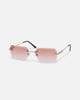 Belvoir & Co Kennedy Sunglasses Burnt Red/Silver