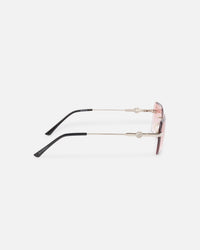 Belvoir & Co Kennedy Sunglasses Burnt Red/Silver