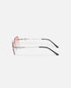 Belvoir & Co Kennedy Sunglasses Burnt Red/Silver