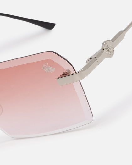 Belvoir & Co Kennedy Sunglasses Burnt Red/Silver