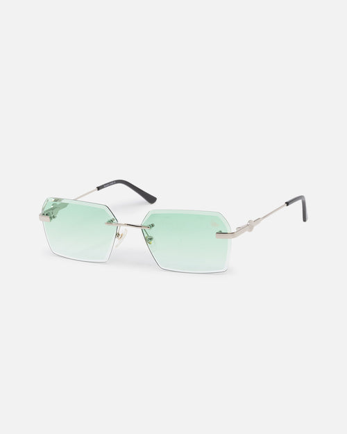 Belvoir & Co Kennedy Sunglasses Green/Silver