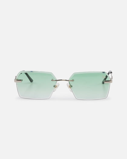 Belvoir & Co Kennedy Sunglasses Green/Silver