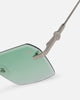 Belvoir & Co Kennedy Sunglasses Green/Silver