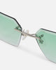 Belvoir & Co Kennedy Sunglasses Green/Silver