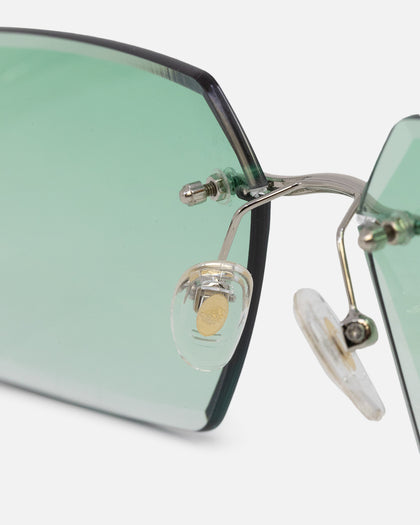 Belvoir & Co Kennedy Sunglasses Green/Silver