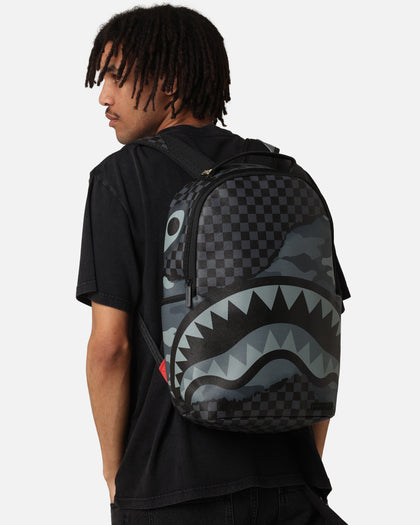 Sprayground Split Up Camo Tear Backpack Multi