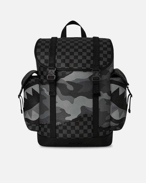 Sprayground Split Up Camo Tear Montecarlo Backpack Multi