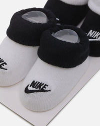 Nike Infant Futura Booties 2 Pack Black