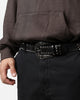 MNML Flathead Metal Studded Belt Black