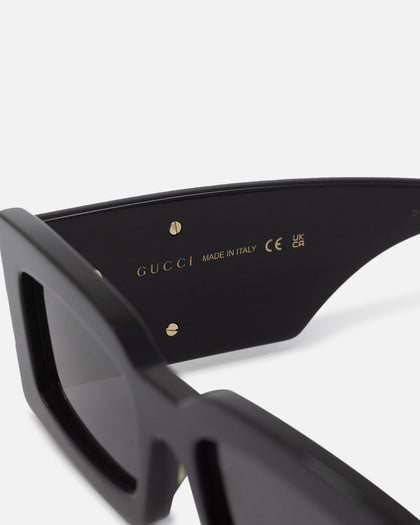 Gucci GG1425S001 BLACK (56)-3 Sunglasses Black