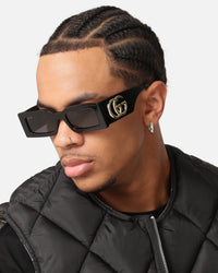 Gucci GG1425S001 BLACK (56)-3 Sunglasses Black
