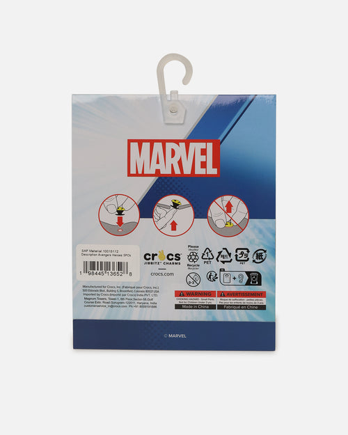 Crocs Marvel Avengers Jibbitz™ Charms 5 Pack Multi