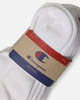 Champion Quarter Crew Socks 7 Pack White