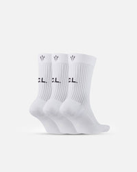Nike Nocta Crew Socks 3 Pack White/Black