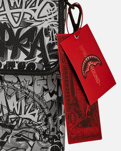 Sprayground Half Graf Quilted Messenger Bag Multi