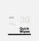 Jason Markk Quick Wipes 30 Pack White