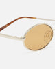 Le Specs Love Train Sunglasses Gold