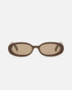 Le Specs Outta Love Sunglasses Cocoa