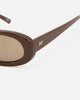 Le Specs Outta Love Sunglasses Cocoa