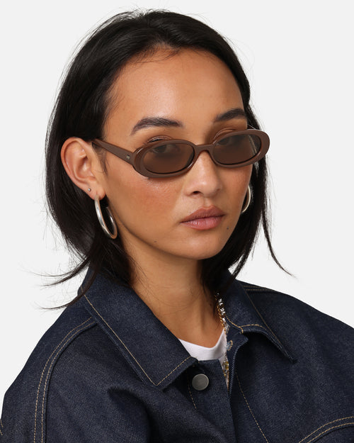 Le Specs Outta Love Sunglasses Cocoa